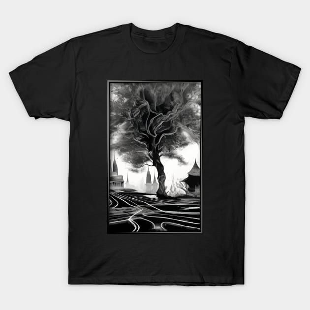 The Center of Town T-Shirt by cannibaljp